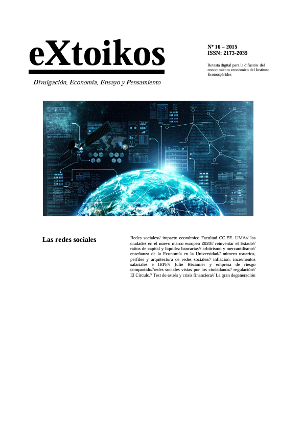 Portada Revista eXtoikos – Número 16